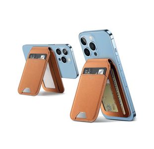 ESR HaloLock Vegan Leather Wallet Stand MagSafe Compatible Brown 2K508BR