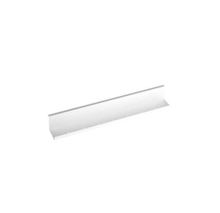 Elev8 upper cable channel 800mm wide for single desks - white