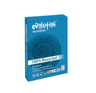 Evolution Business A4 Recycled Paper 120gsm White (Pack of 250) EVBU21120