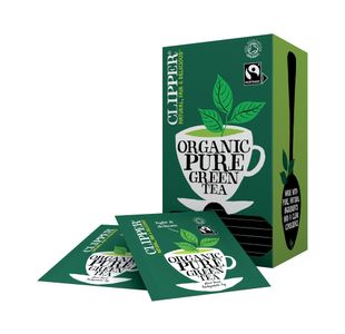 Clipper Fairtrade Organic Green Tea Bags (Pack of 25) CTN411