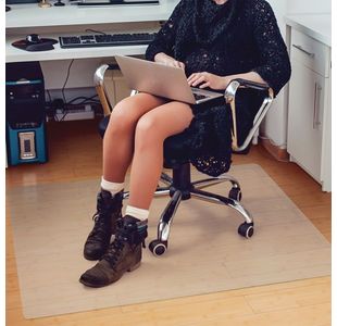 Cleartex Advantagemat Plus APET Rectangular Chair Mat for Hard Floors 900x1200mm UCCMFLAS0002