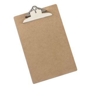 5 Star Office Clipboard Rigid Hardboard for Foolscap and A4