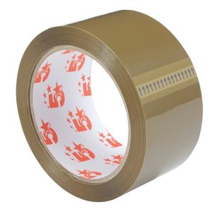 5 Star Office Packaging Tape Polypropylene 48mmx66m Buff (Pack of 6)