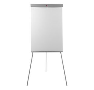 5 Star Office Flipchart Easel with Telescopic Legs 700x82x1900mm Grey Trim
