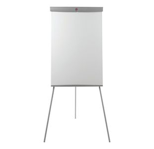 5 Star Office Flipchart Easel with Telescopic Legs 700x82x1900mm Grey Trim