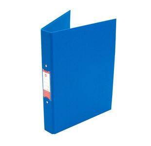 5 Star Office 2 O-Ring Binder A4 Polypropylene Blue (Pack of 10)
