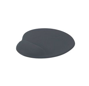 5 Star Mouse Mat with Wrist Rest Charcoal 388824