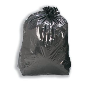 5 Star Bin Liners Medium/Heavy Duty 110 Litre Capacity Black (Pack of 200)
