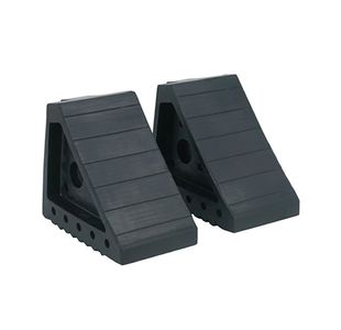 5 Star Rubber Wheel Chocks 1.8kg Pack of 2 FS544931
