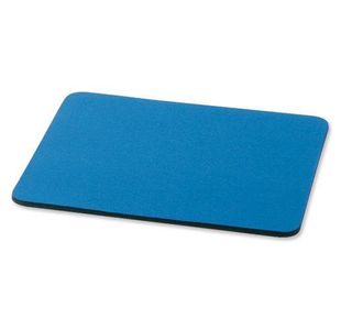 5 Star Office Mouse Mat with 6mm Rubber Sponge Backing 248x220mm Blue