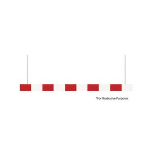 Traffic-Line Height Restriction Bar 3000mm Red/Wht FS606341