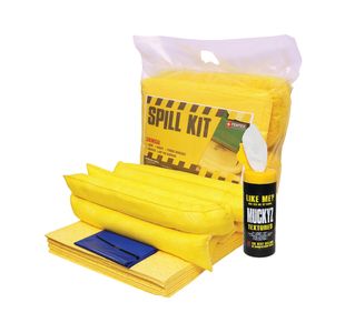 5 Star Chemical Spill Kit in Heat-sealed Bag Yellow FS635419