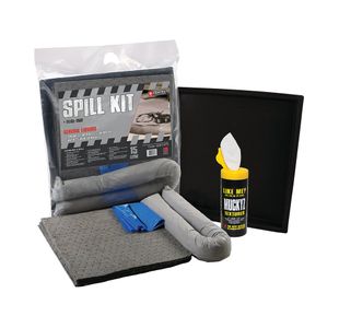 5 Star Gel Pup Spill Kit with Flexi-tray 15L Grey FS635433