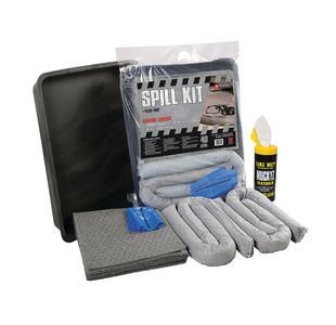 5 Star Gel Pup Spill Kit with Flexi-tray 40L Grey FS635556