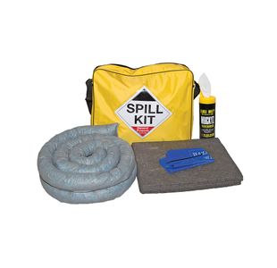 5 Star General Purpose Spill Kit in Shoulder Bag Grey FS636270