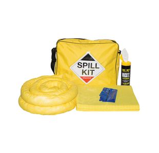 5 Star 50L Chemical Spill Kit in Hi-Vis Shoulder Bag Yellow FS636478