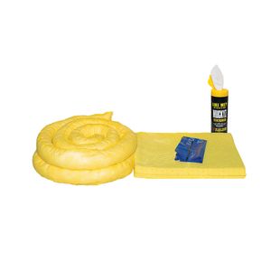 5 Star Refill Kit for 50L Spill Kit in a Hi-Vis Bag Yellow FS636515