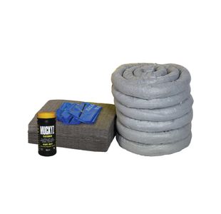 5 Star Refill Kit for 120L Spill Kit in a Wheelie Bin Grey FS636829
