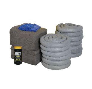5 Star Refill Kit for 360L Spill Kit in a Wheelie Bin Grey FS637208