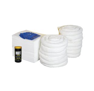 5 Star Refill Kit for 360L Spill Kit in a Wheelie Bin White FS637239