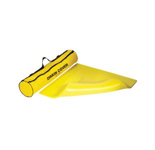5 Star Drain Cover 610x610mm in Wallmounted Holdall Yellow FS637529