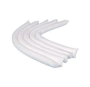 5 Star Oil/Fuel Socks in a Box 80mmx1.2m White Pack of 20 FS638885