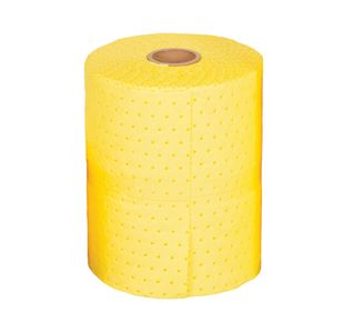 5 Star Medium Weight Chemical Roll Poly Pack 380mmx39m Yellow FS639721