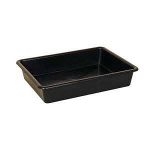 5 Star Evo Recycled Deep Spill Tray 645x495x120mm Black FS640987