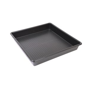 5 Star Evo Recycled Deep Spill Tray 600x600x120mm Black FS641205