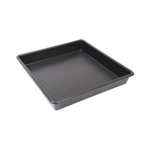 5 Star Evo Recycled Deep Spill Tray 800x800x120mm Black FS641328