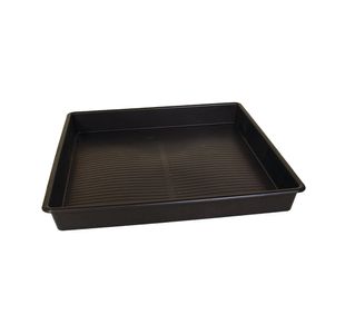 5 Star Evo Recycled Deep Spill Tray 1010x1000x120mm Black FS641373