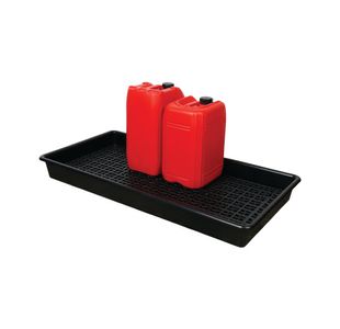 5 Star Evo Rcyc Spill Tray with Removable Grid 8x25L Black FS641670