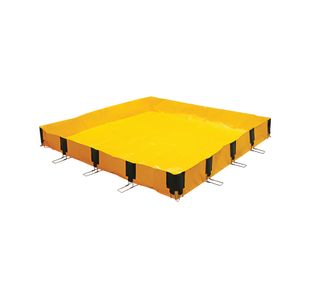 5 Star InstaBund Pool 4 Corner/12 Side 2000x2000x250mm Yellow FS642387