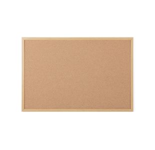 5 Star Cork Noticeboard Oak Effect Frame 1800x1200mm FS669062