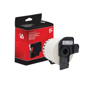 Five Star Non-OEM Replacement for Brother DK-22205 Black on White 62mm x 30.48m FS672472