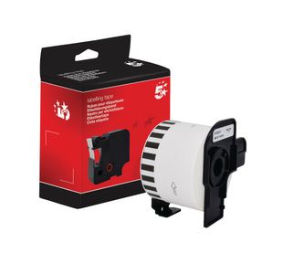 Five Star Non-OEM Replacement for Brother DK-22223 Black on White 50mm x 30.48m FS672873