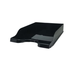 5 Star Self Stacking Letter Tray Black FS676658