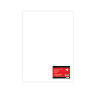 5 Star A1 White Mountboard 1400 Micron Pack of 10 FS687089