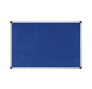 5 Star Fire Retardant Noticeboard 1200x900mm Blue FS687991