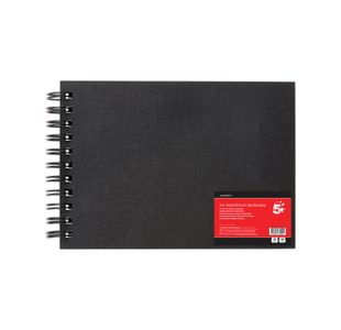 5 Star Hardback Spiral Sketchbook A4 Landscape 50 Sheets FS688029