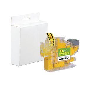 5 Star Compatible Inkjet Cartridge Ylw for Brother LC422XLY FS710979