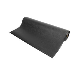 5 Star Anti-Fatigue Textured Top Mat 1.2 x 18.3m Black FS712636