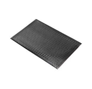 5 Star Anti-Fatigue Diamond Mat 0.6 x 0.9m Black FS712649