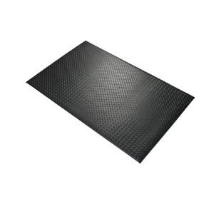 5 Star Anti-Fatigue Diamond Mat 0.9 x 1.5m Black FS712650