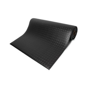 5 Star Anti-Fatigue Diamond Mat 0.9 x 18.3m Black FS712651
