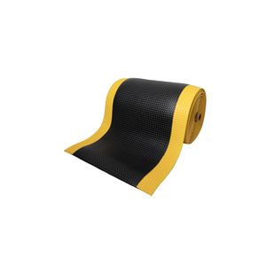 5 Star Anti-Fatigue Premium Bubble Mat 0.9x18.3m Black/Yellow FS712680
