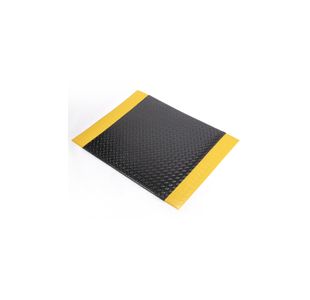 5 Star Anti-Fatigue Comfort Plus Mat 0.6 x 0.9m Black/Yellow FS712688