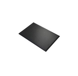 5 Star Anti-Fatigue Bubble Mat 0.6 x 0.9m Black FS712716