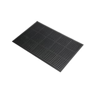 5 Star Anti-Fatigue Ramp Mat 0.8 x 1.2m Black FS712742