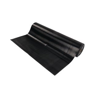 5 Star Ribbed Runner Mat Black 1.2m x 10m x 6mm FS712759